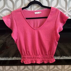 Lush Hot Pink Top